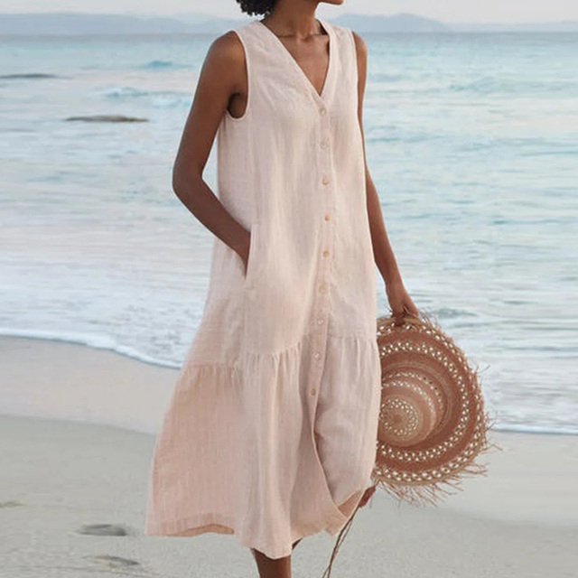 Lovisa | Womenâs Button-Down Midi Dress
