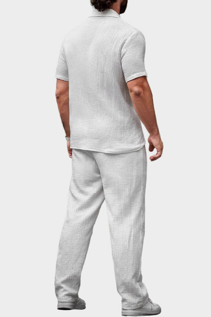Sebastian | Men’s Short Sleeve Shirt Set