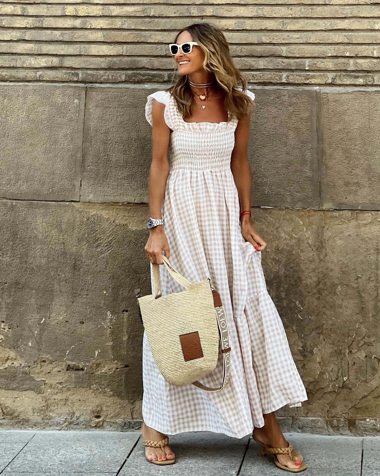 Francesca | Womenâs Flutter Sleeve Maxi Dress