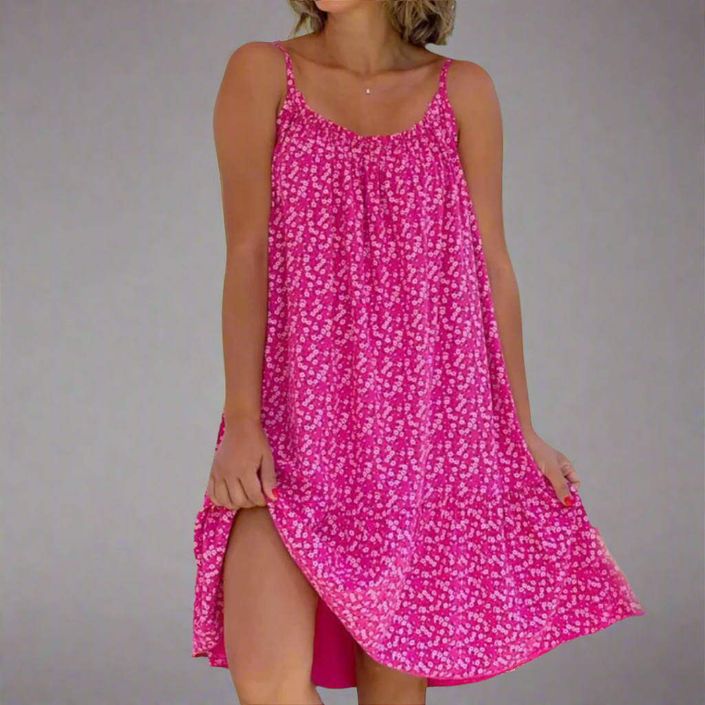 Ruby | Womenâs Floral Slip Mini Dress