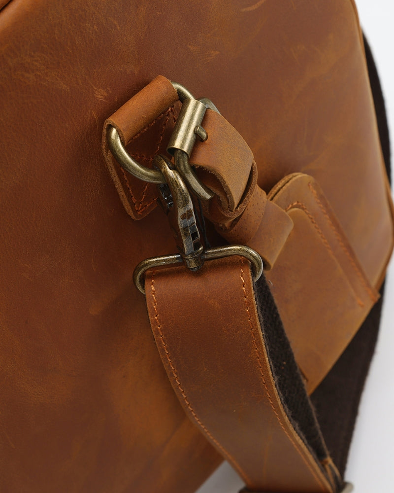 Max | Men’s Leather-look Duffle Bag