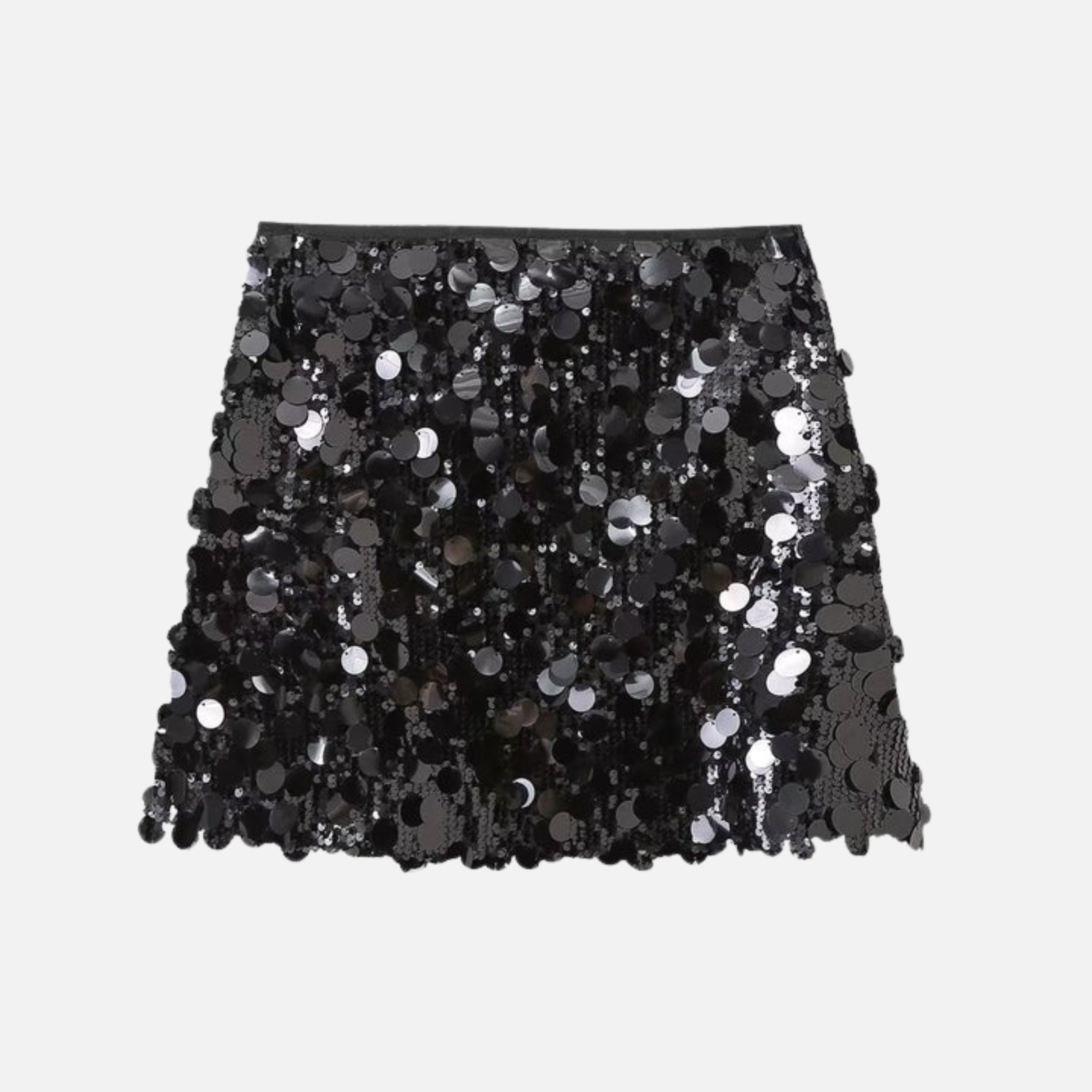 Clarivel | Womenâs Sequin Mini Skirt