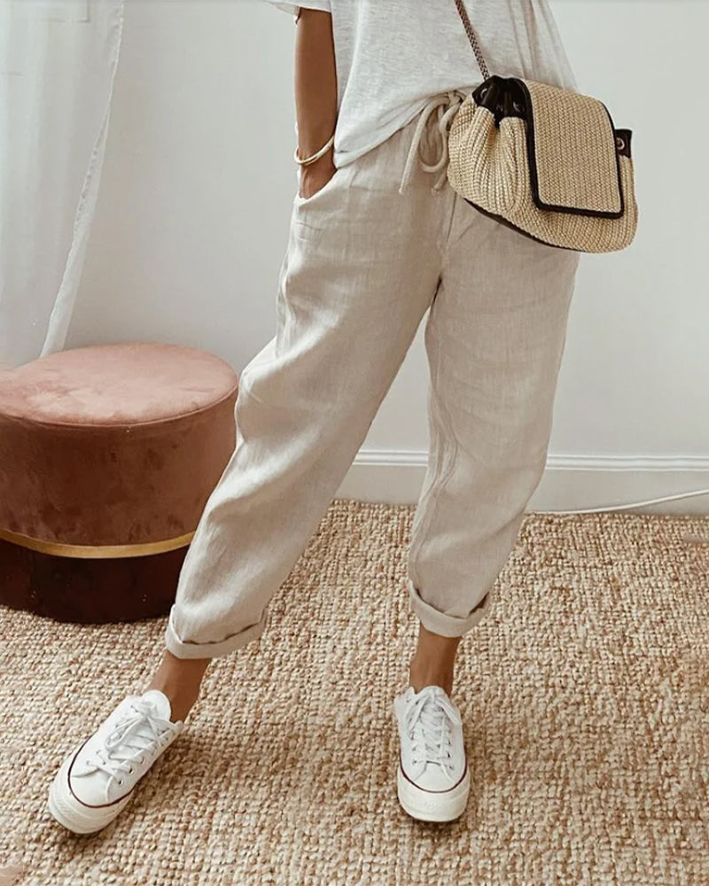 Irina | Womenâs Coastal Tapered Lounge Pants
