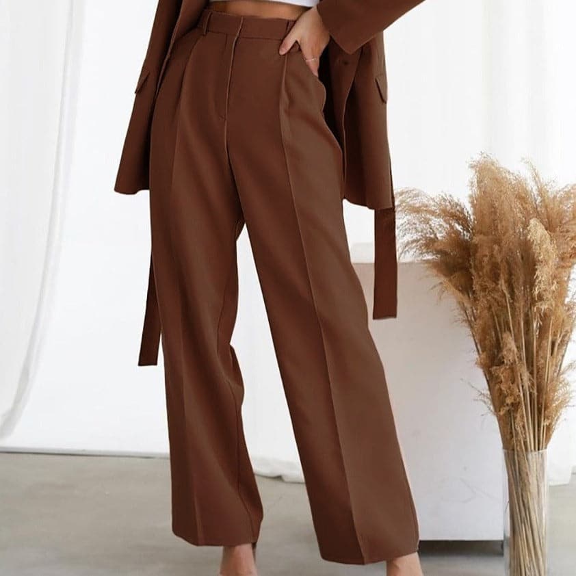 Valerial | Womenâs Pleated Palazzo Pants