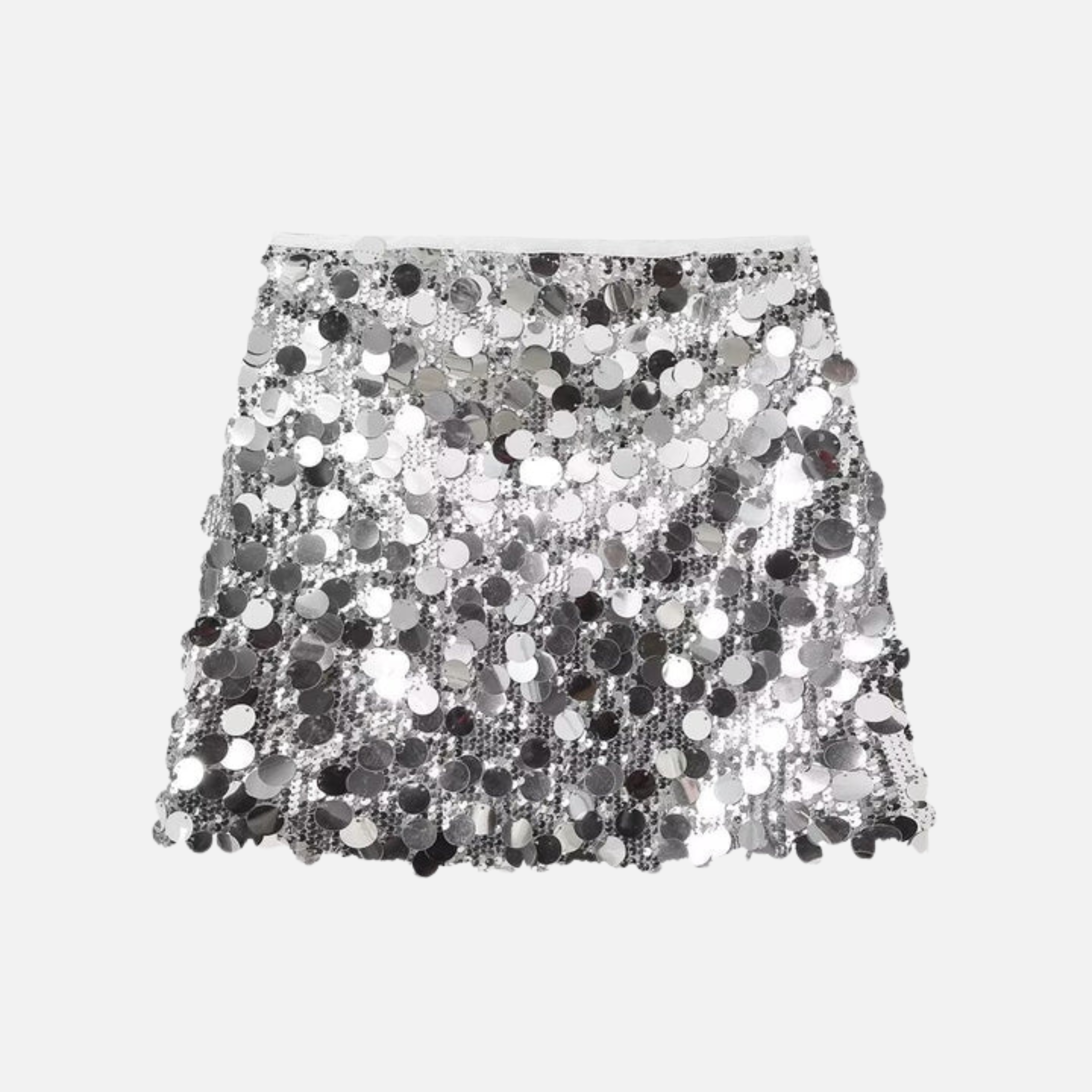 Clarivel | Womenâs Sequin Mini Skirt