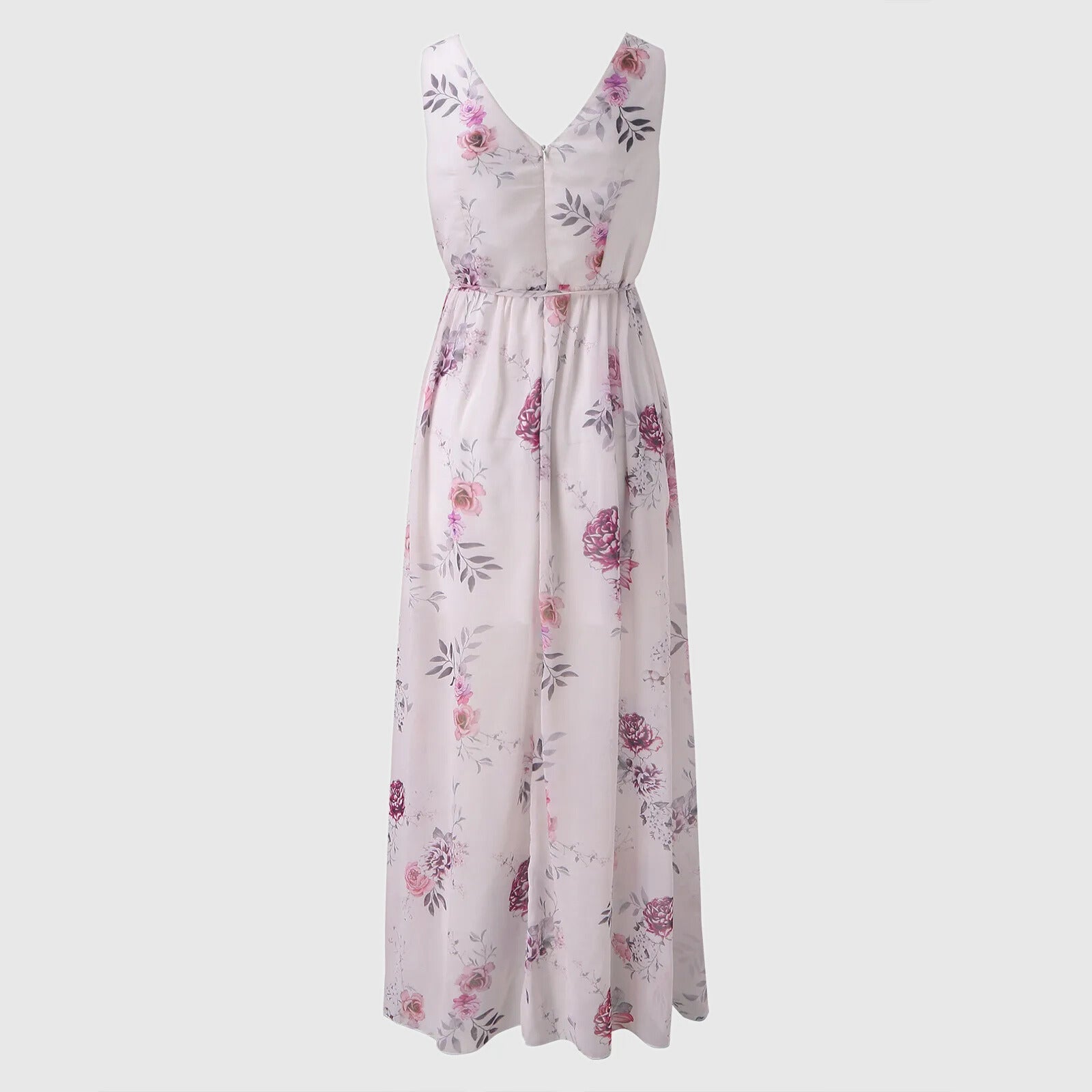 Nanette | Womenâs Sleeveless V-Neck Wrap Maxi Dress