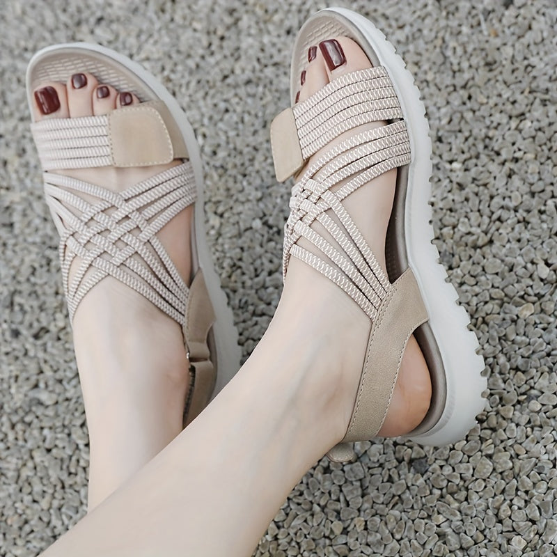 Carmen | Women’s Flat Strappy Orthopedic Sandals