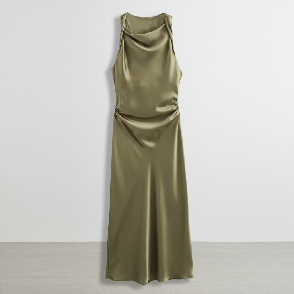 Karrie | Women’s Sleeveless Cocktail Midi Dress