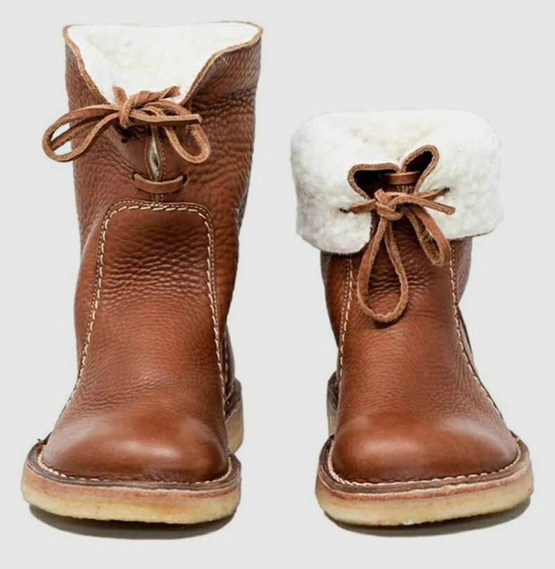 Bernadette | Womenâs Shearling-Lined Ankle Boots