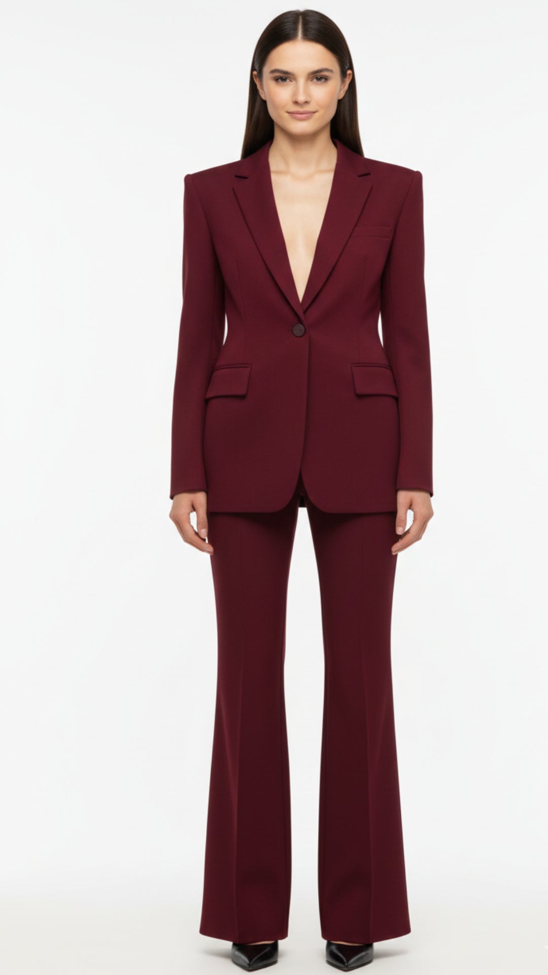Sidonie | Womenâs Gabardine Two Piece Suit