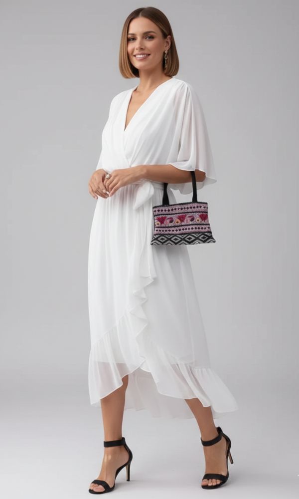 Hadley | Women’s Tie-Waist Cocktail Midi Dress