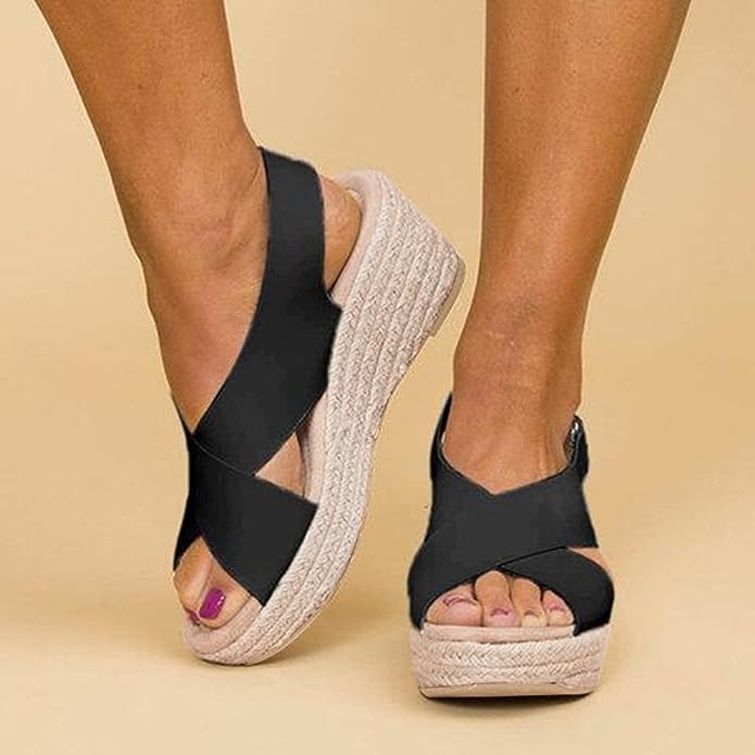 Giulia | Womenâs Wedge Summer Sandals