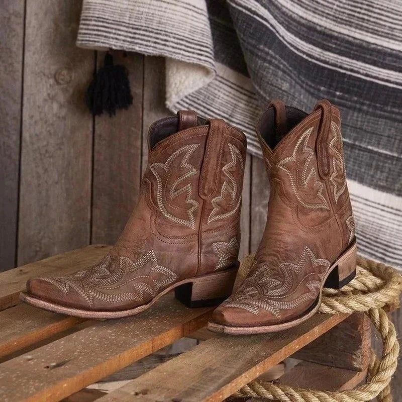 Teresa | Womenâs Western Ankle Boots