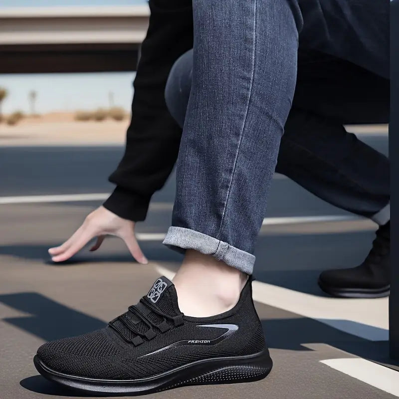 Victor | Men’s Slip-On Knit Sneakers