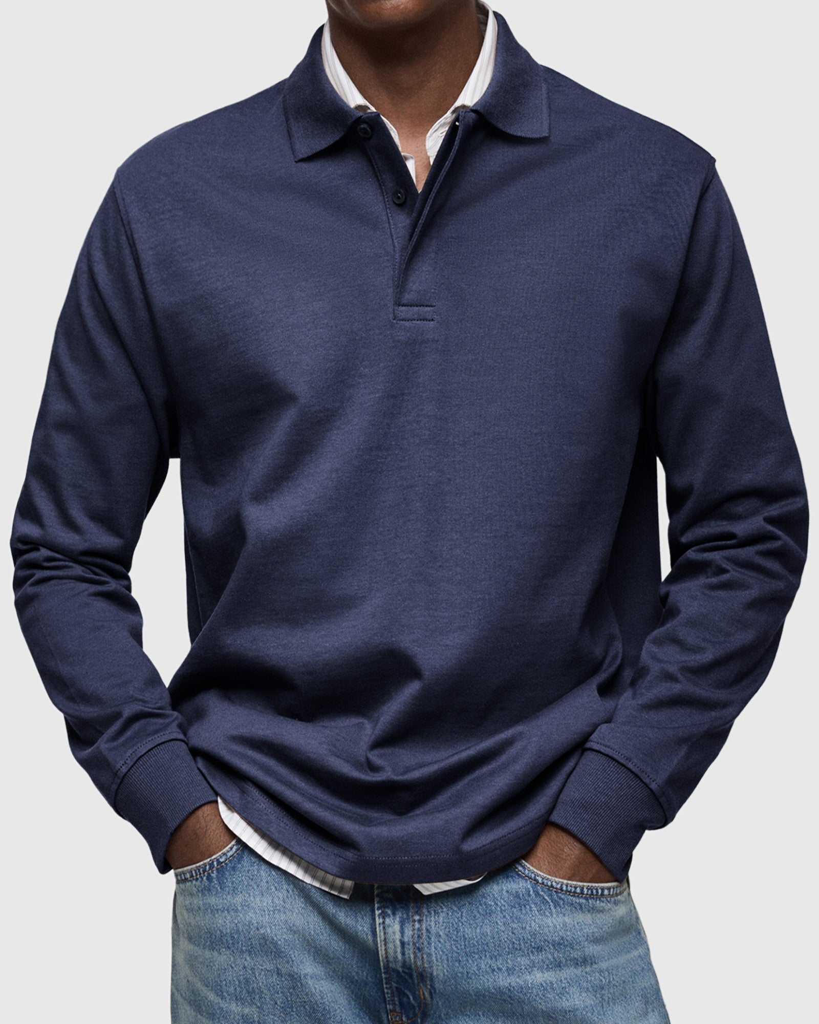 Leonard | Men’s Long Sleeve Polo
