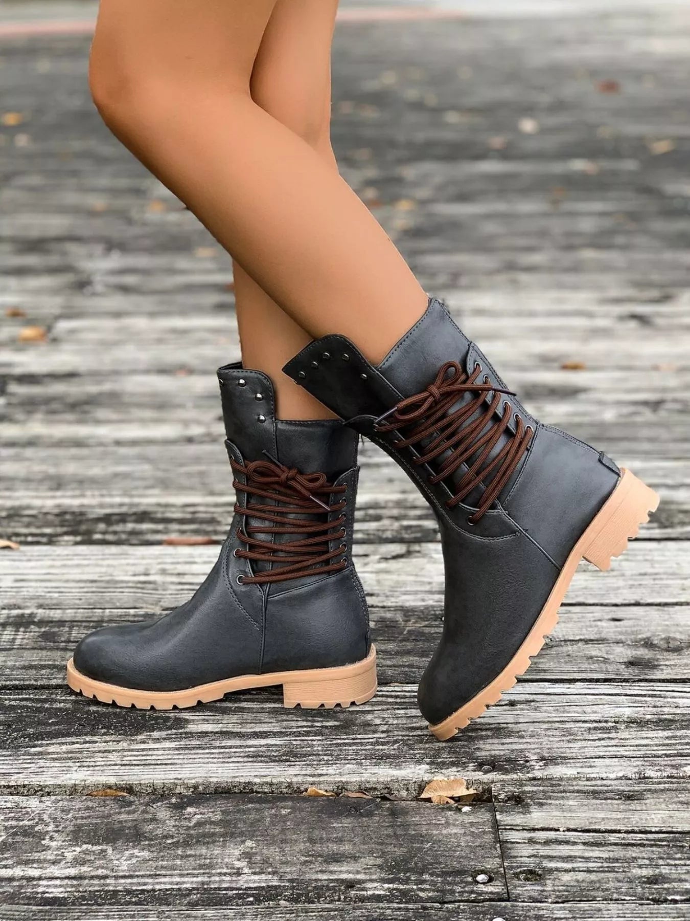 Sara | Women’s Lace Up Ankle Boots