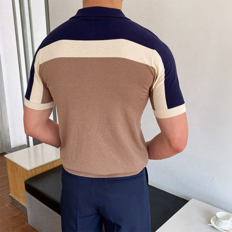 Montgomery | Men’s Short Sleeve Knit Polo Shirt