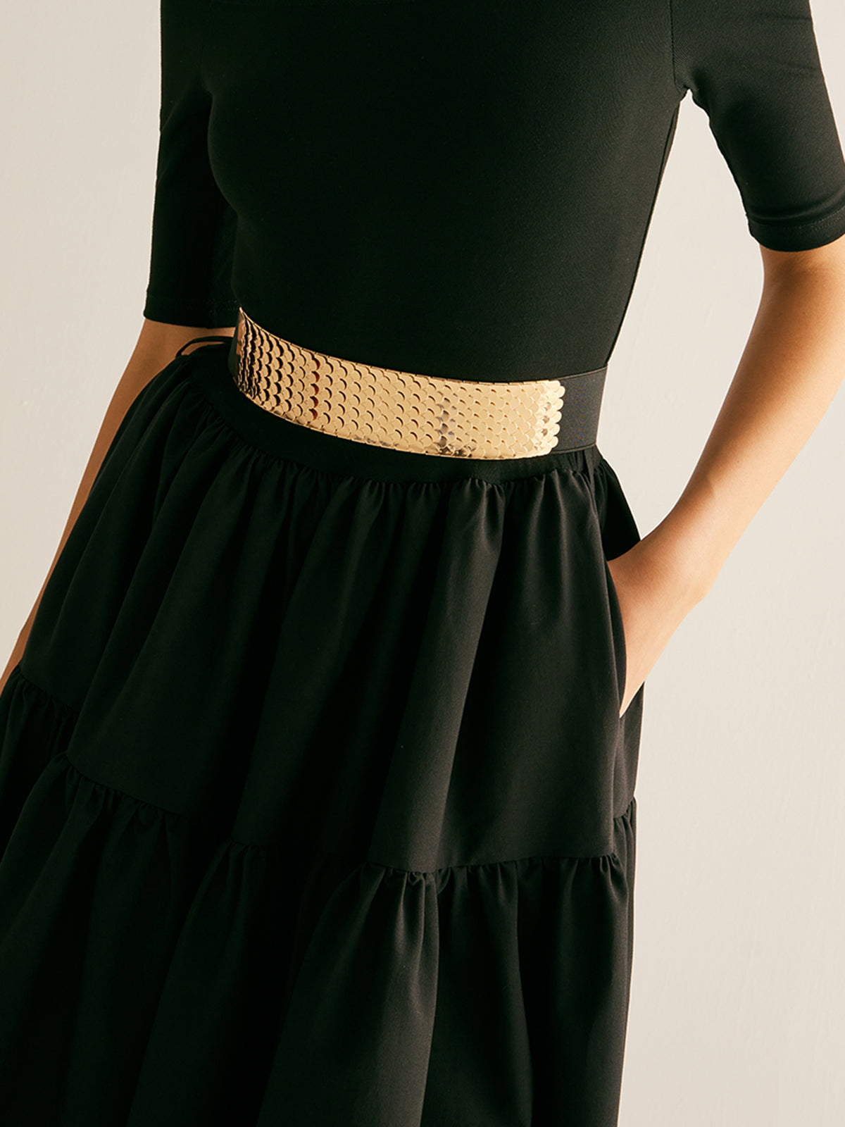 Carina | Womenâs Scale-Effect Waist Belt