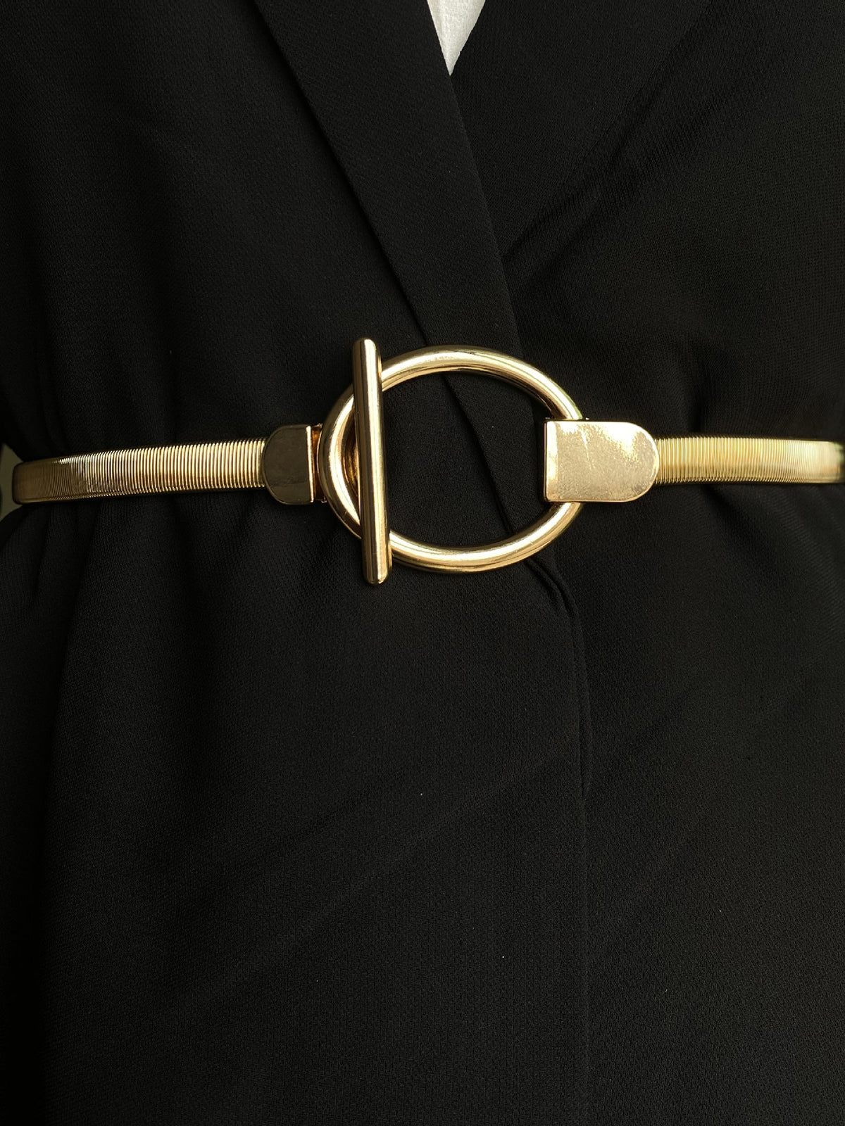 Elisabeth | Women’s Metal Circle Buckle Belt