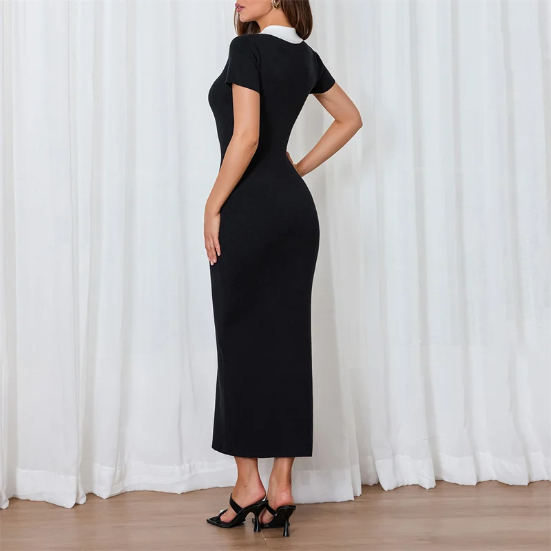Alouette | Women’s Button-Up Polo Maxi Dress