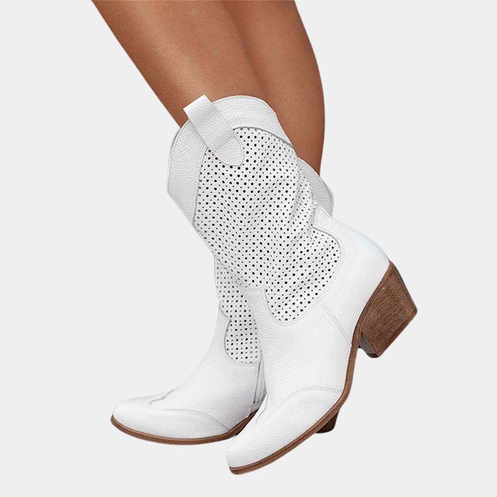 Louise | Womenâs Western Mid Calf Boots