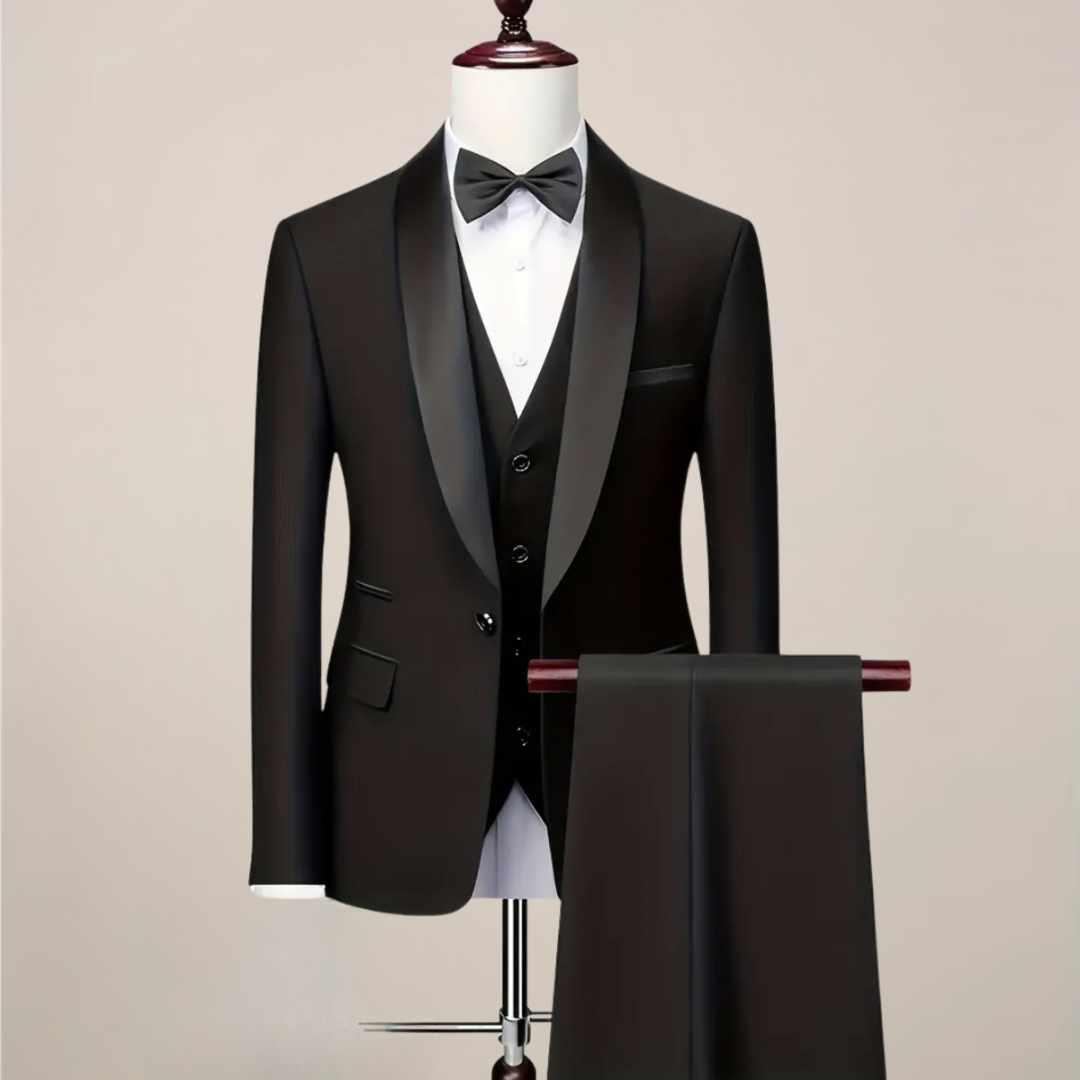 Isaac | Men’s Formal Three-Piece Suit