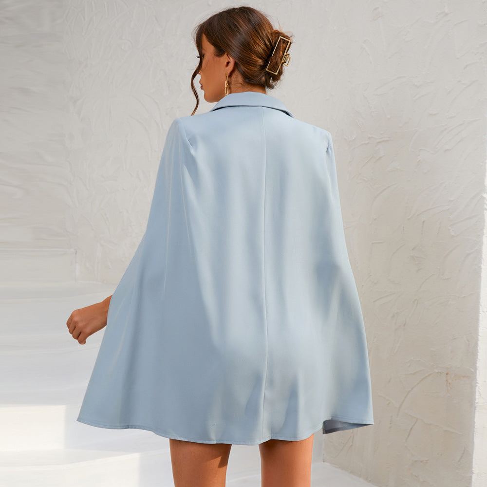 Holly | Women’s Cape Sleeve Blazer Mini Dress