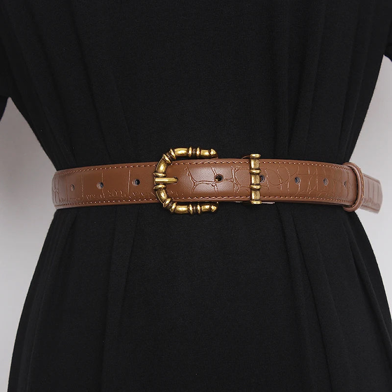 Briseis | Women’s Mock-Croc Belt