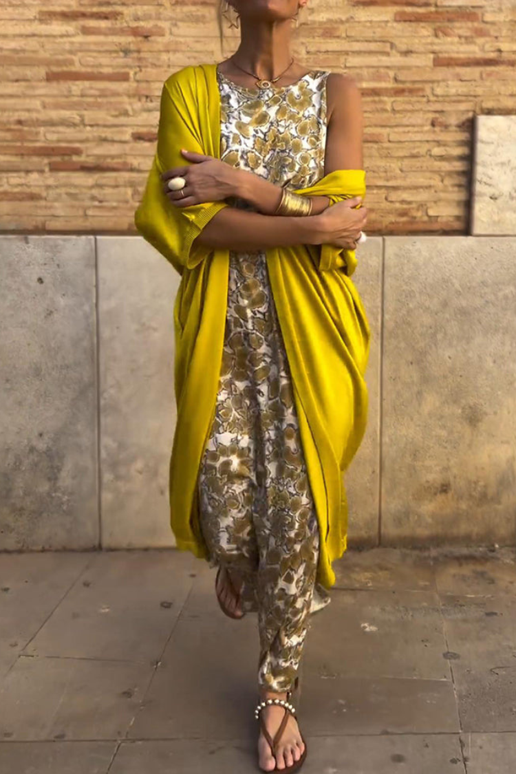 Genevra | Womenâs Cardigan Maxi Dress
