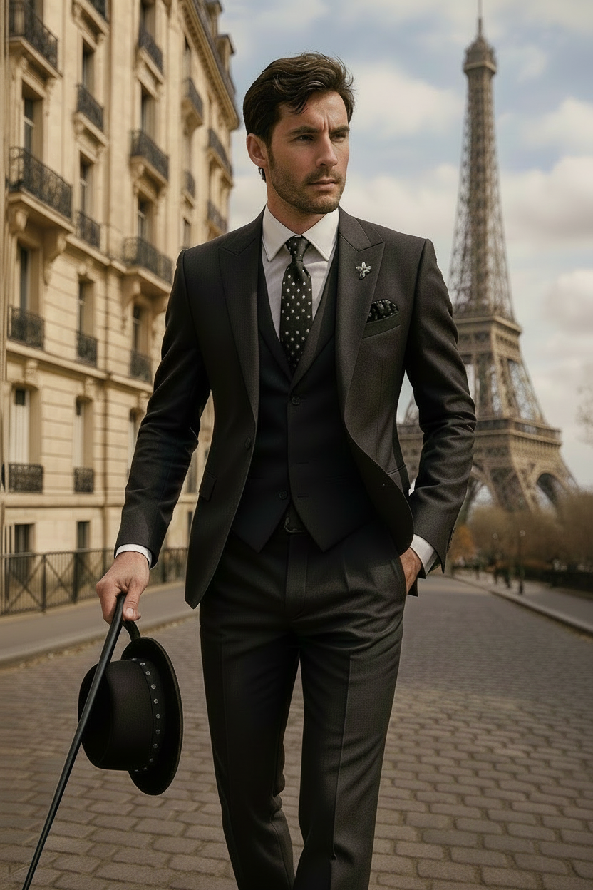 Logan | Men’s Three-Piece Slim Fit Suit