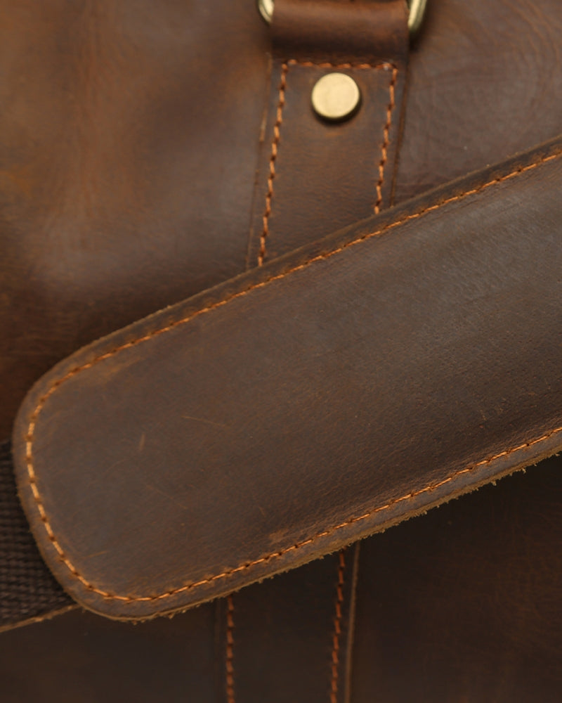 Max | Men’s Leather-look Duffle Bag