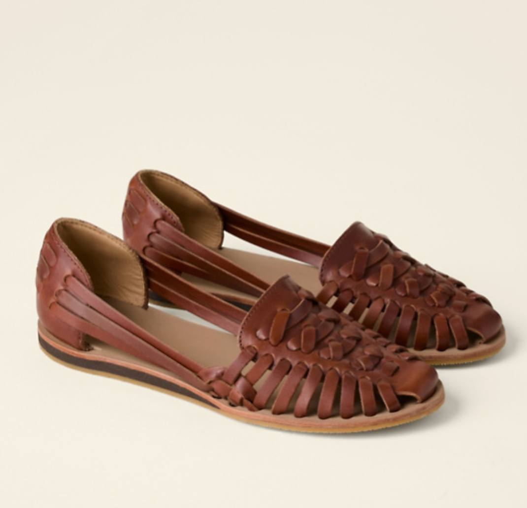 Marina | Womenâs Flat Woven Sandals