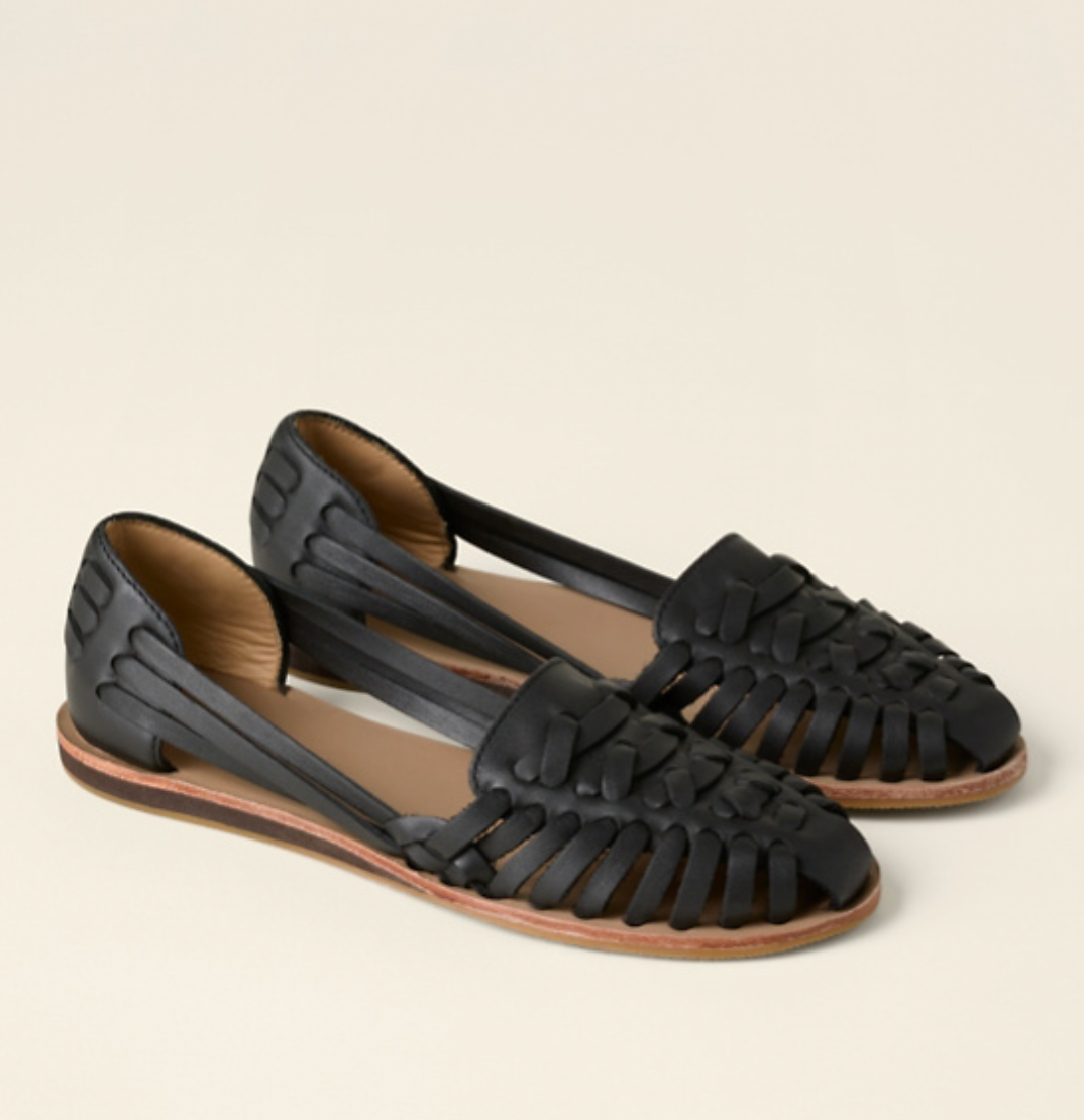 Marina | Womenâs Flat Woven Sandals