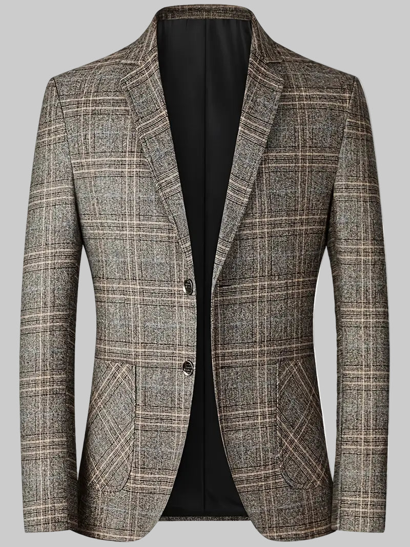 Arthur | Men’s Single-Breasted Check Blazer