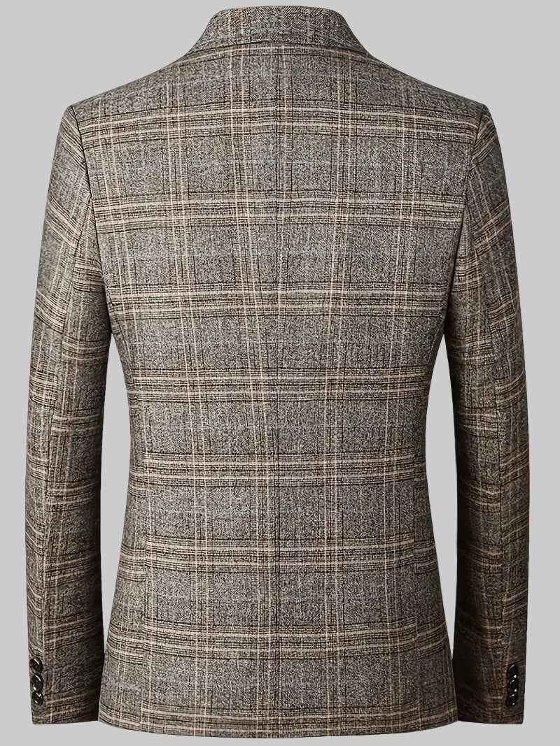 Arthur | Men’s Single-Breasted Check Blazer