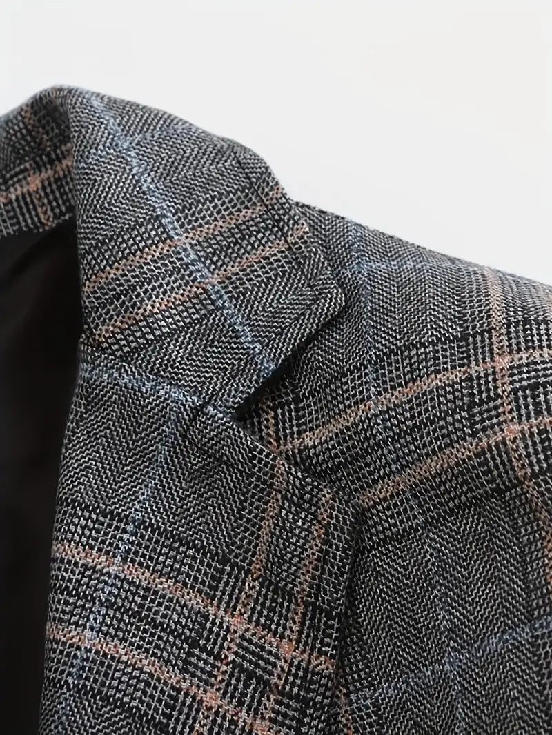 Arthur | Men’s Single-Breasted Check Blazer