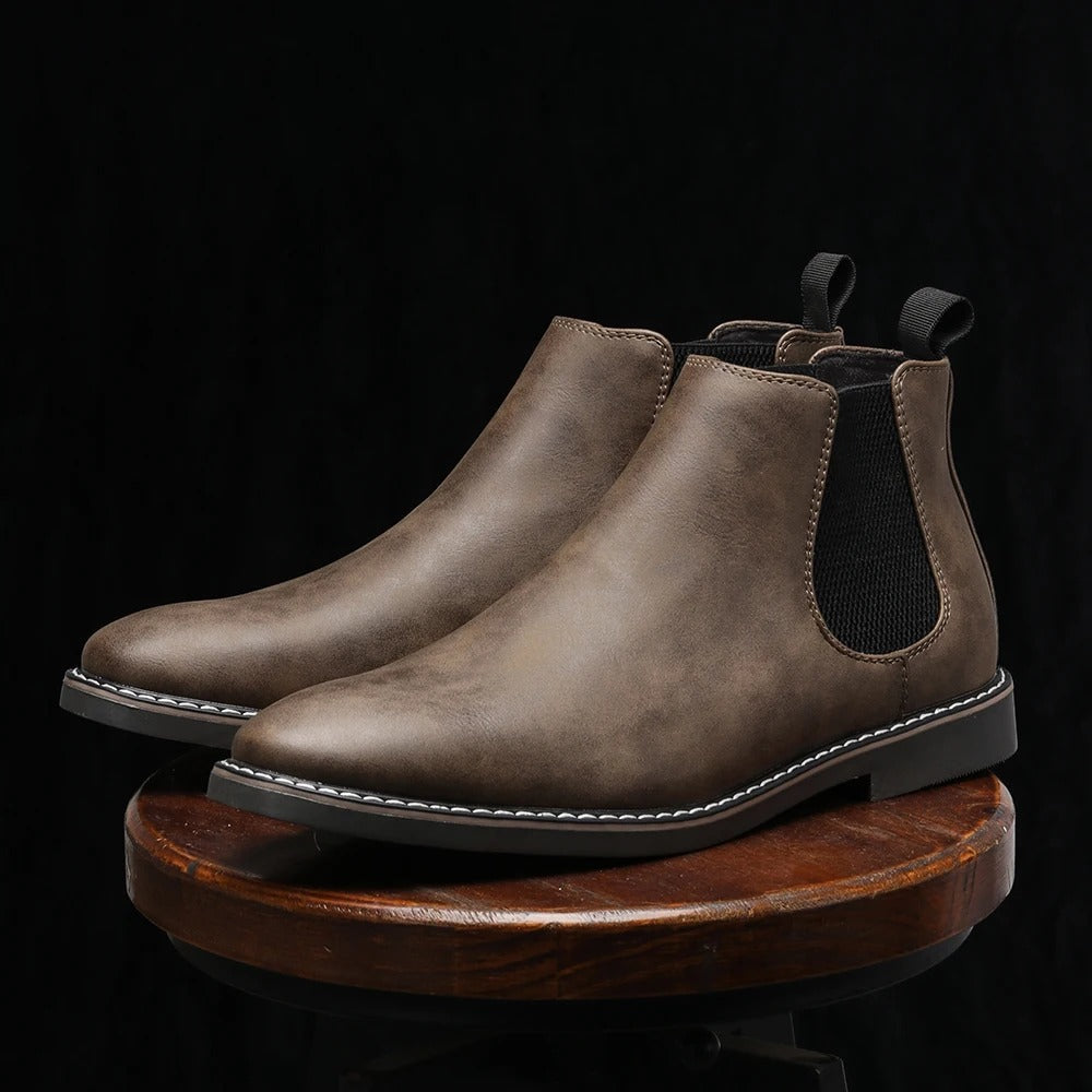 Clint | Men’s Leather Classic Chelsea Boots