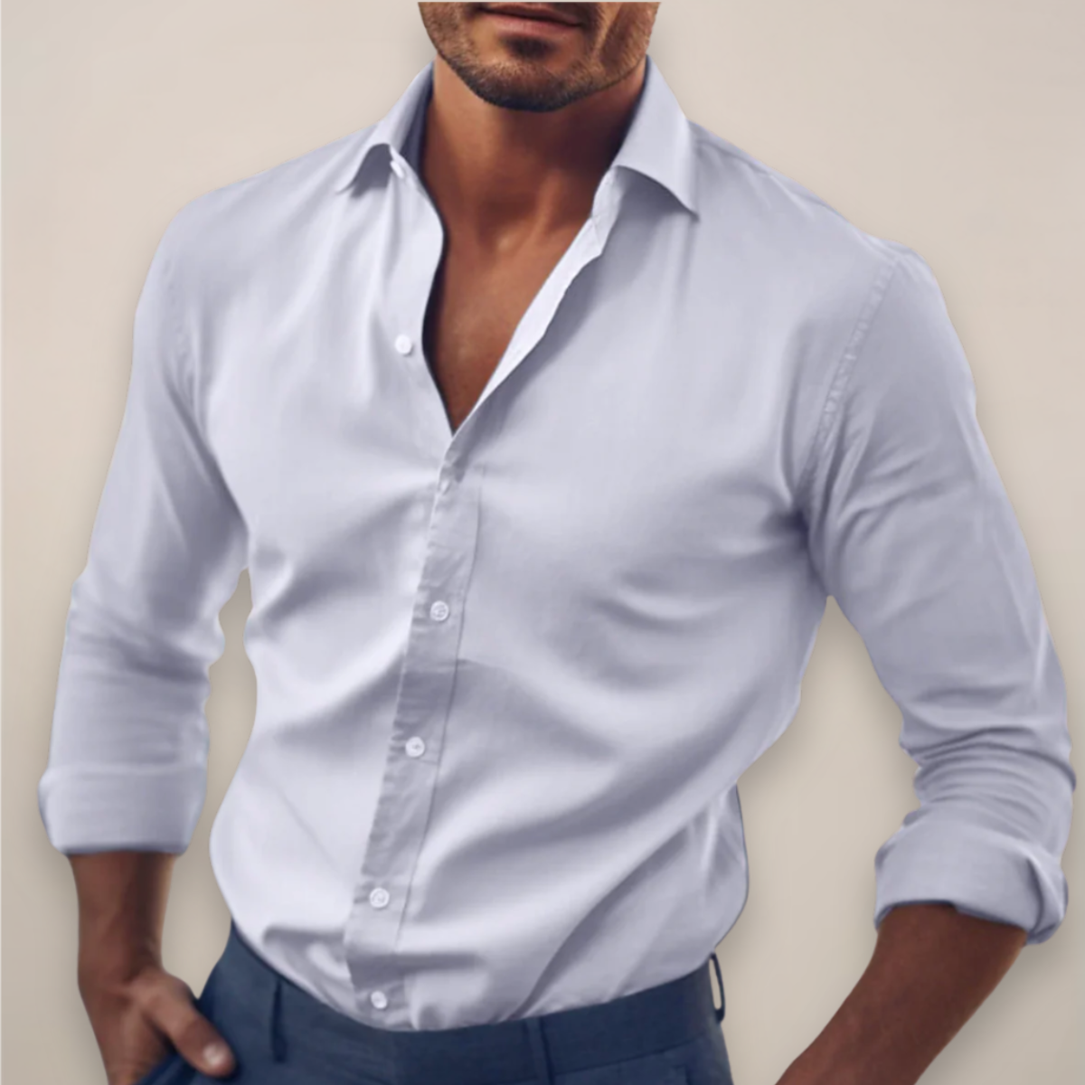 Elio | Men’s Formal Long Sleeve Shirt