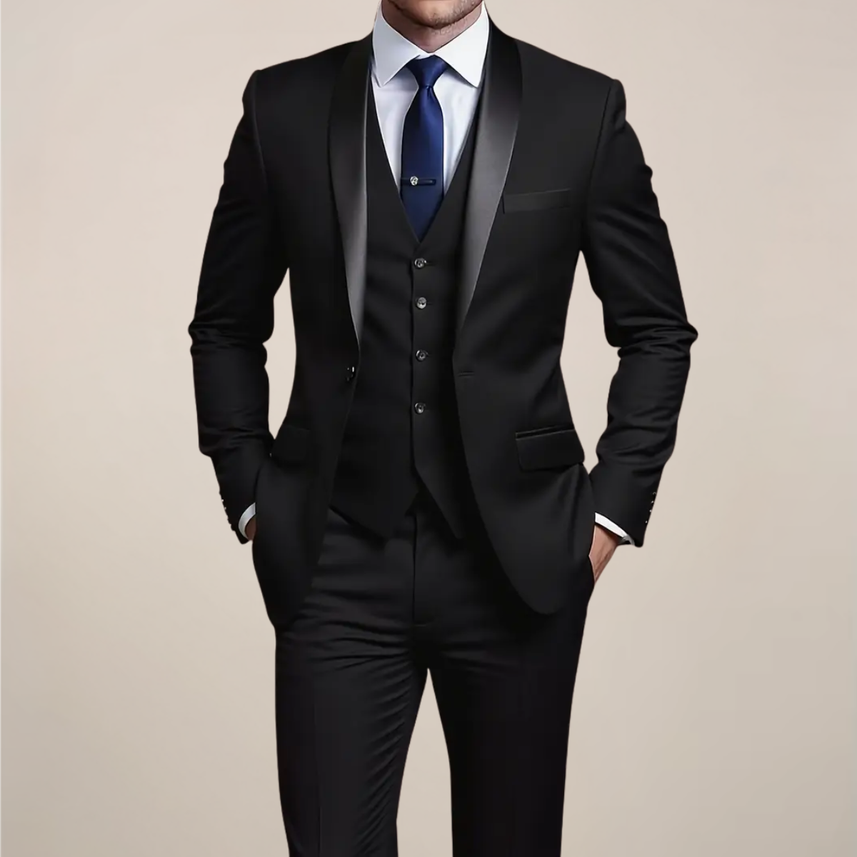 Isaac | Men’s Formal Three-Piece Suit