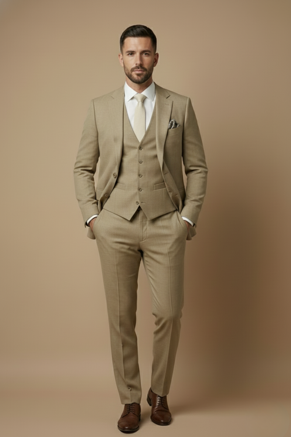 David | Men’s Formal Three-Piece Suit