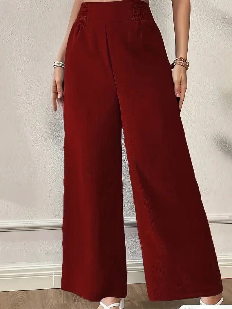 Elsie | Women's Smocked Paisley Pants