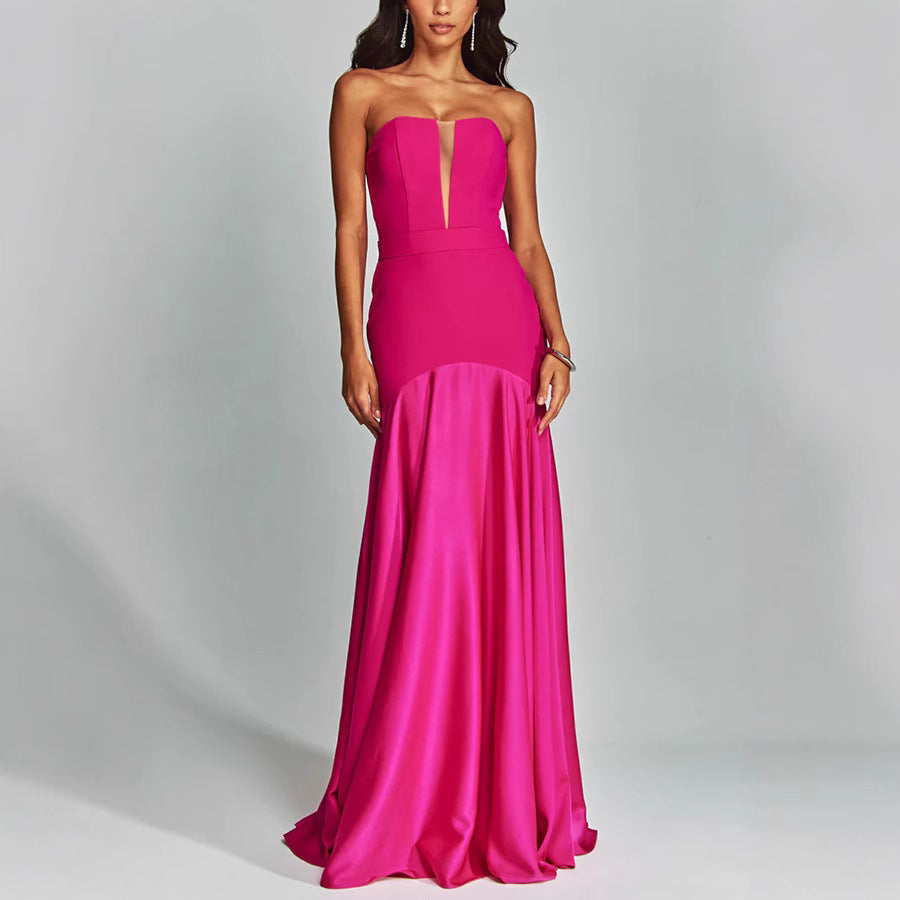 Othilia | Womenâs Strapless Maxi Dress