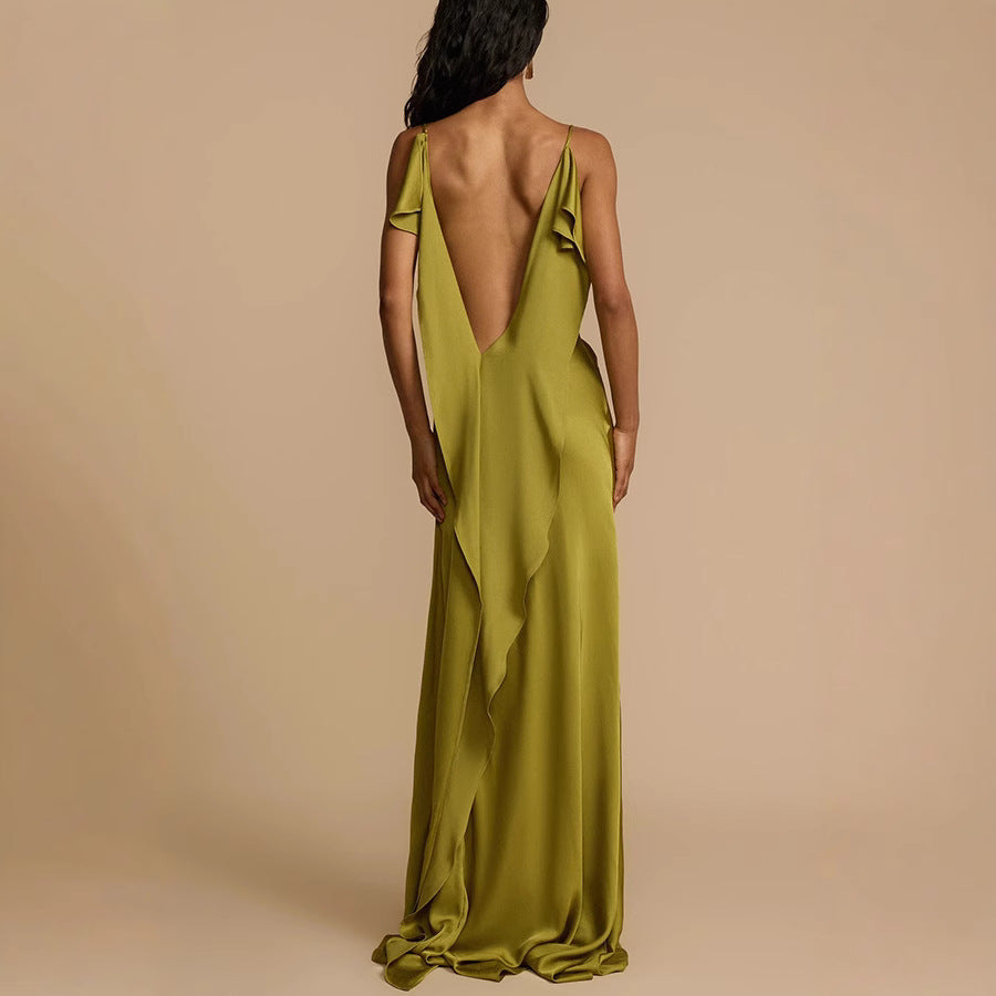 Nerea | Women’s Sleeveless Slip Maxi Dress