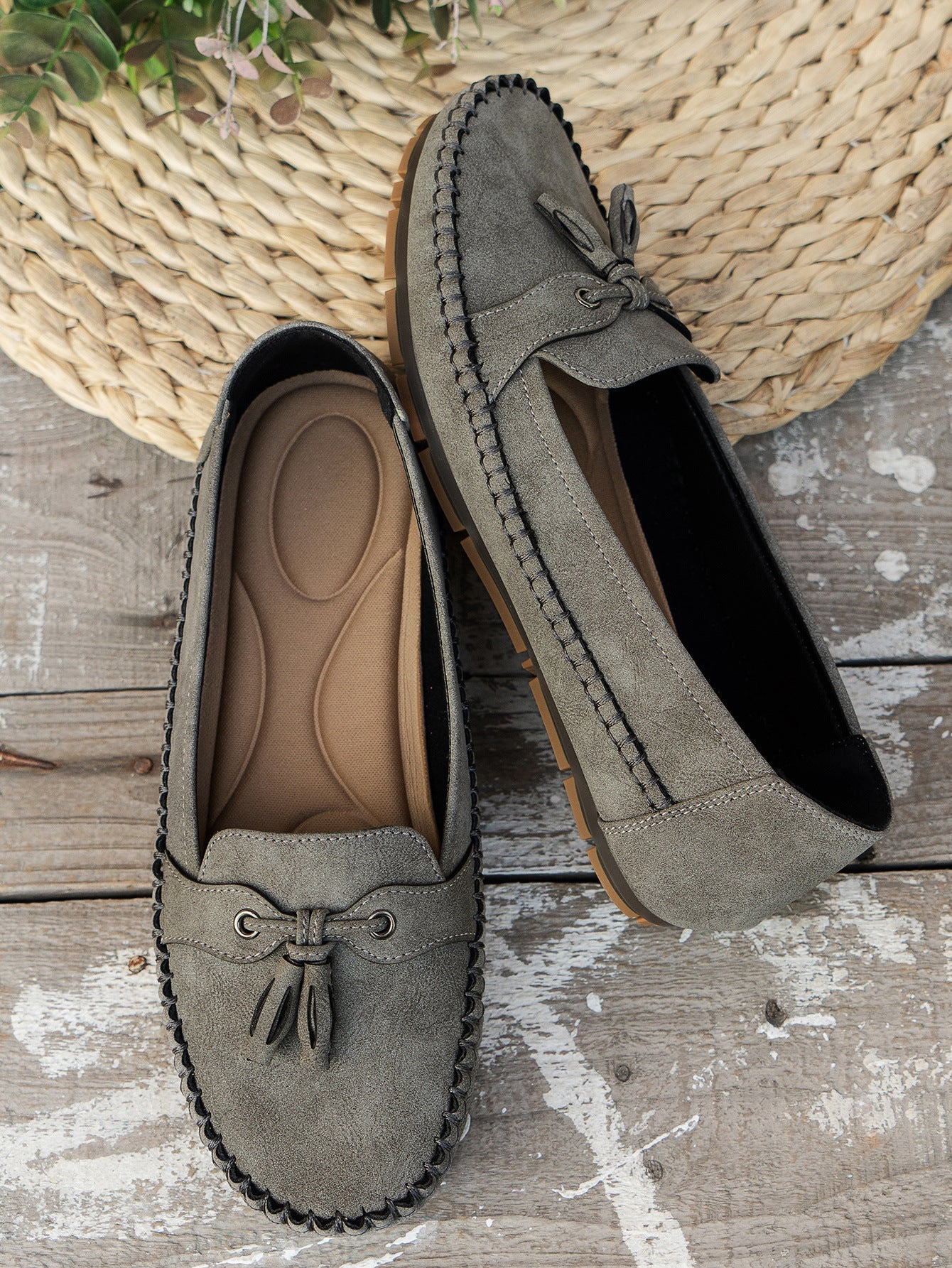 Simona | Women’s Flat Loafer Moccasins Sandals