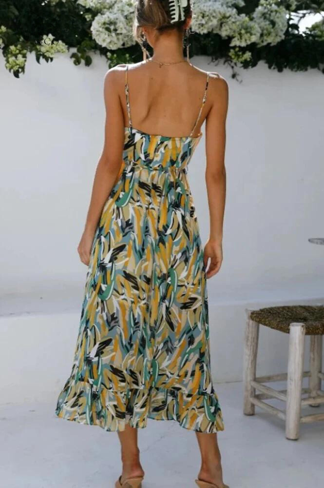 Ingrid | Women’s Flowy Summer Midi Dress
