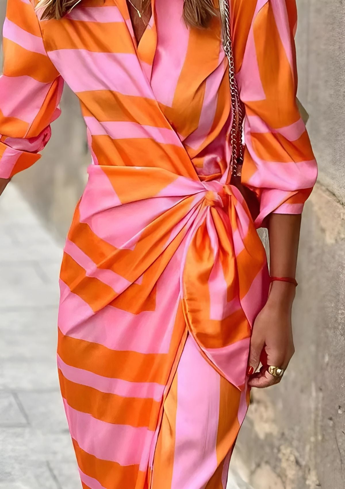 Sassa | Women’s Wrap Midi Dress