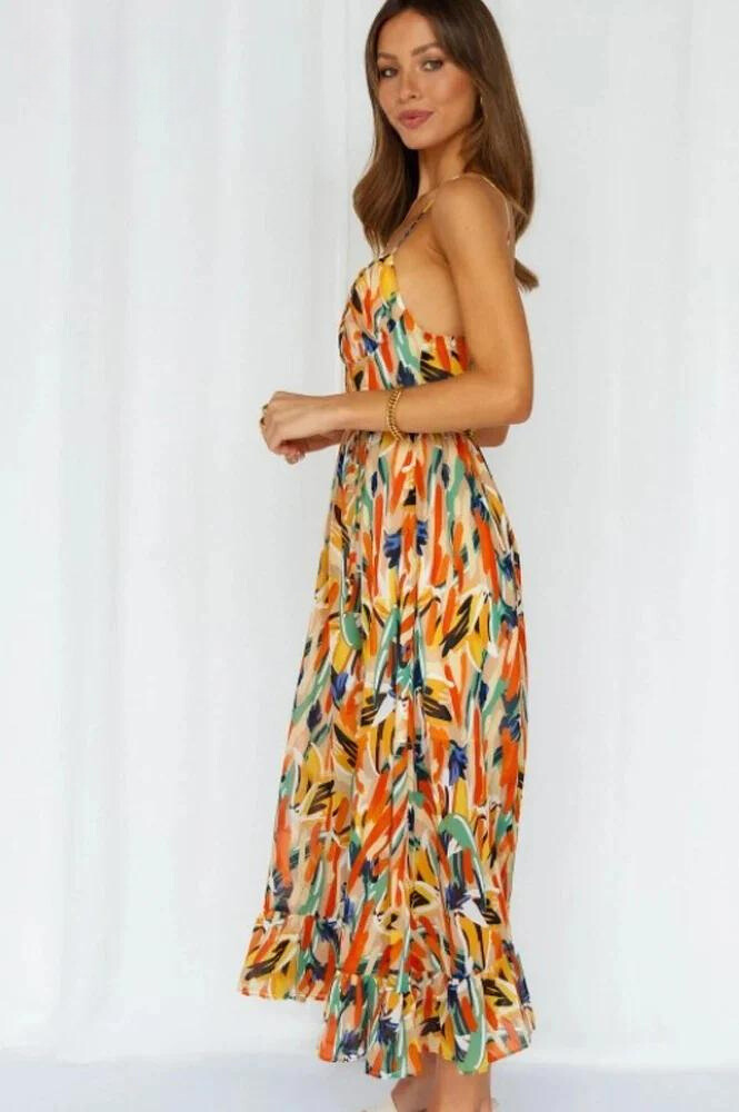 Ingrid | Women’s Flowy Summer Midi Dress
