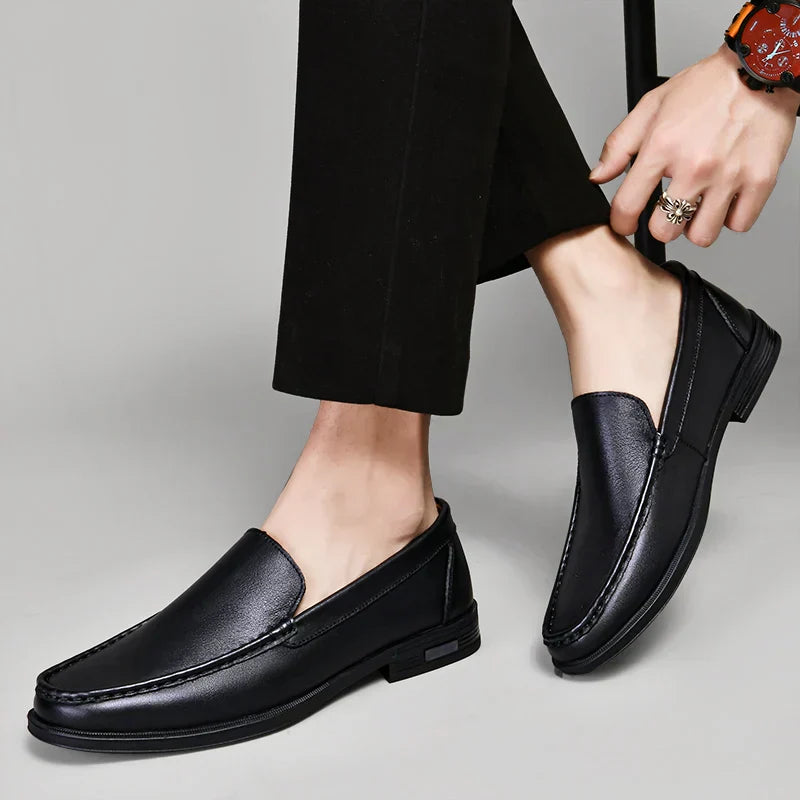 Vincenzo | Men’s Bovine Leather Venetian Loafer