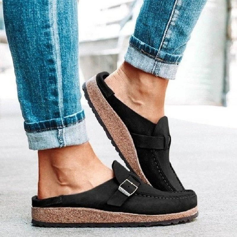 Ginevra | Women’s Open Heel Buckle Strap Sandals