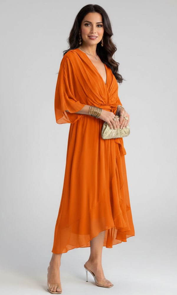 Hadley | Women’s Tie-Waist Cocktail Midi Dress